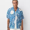 Relaxed fit printed short sleeve shirt Relaxed fit printed short sleeve shirt