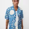 Relaxed fit printed short sleeve shirt Relaxed fit printed short sleeve shirt