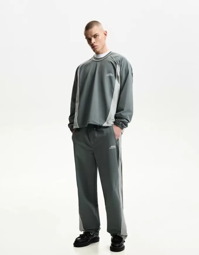 Retro sporty long sleeve technical T-shirt Retro sporty long sleeve technical T-shirt