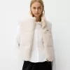 Reversible faux shearling vest Reversible faux shearling vest