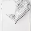 Rhinestone heart iPhone case Rhinestone heart iPhone case