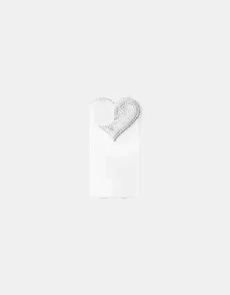 Rhinestone heart iPhone case Rhinestone heart iPhone case