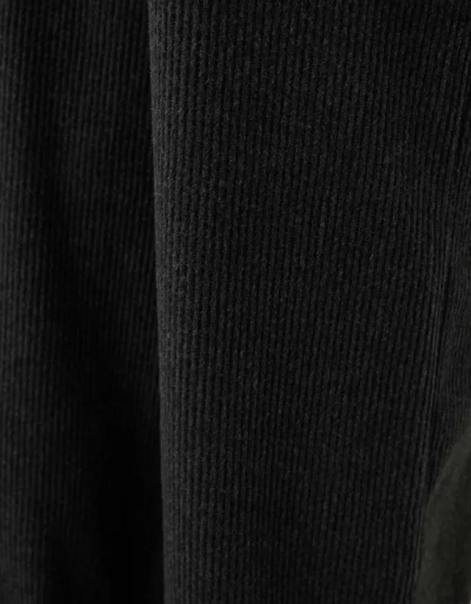 Ribbed soft touch wide-leg pants Ribbed soft touch wide-leg pants