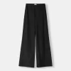 Ribbed soft touch wide-leg pants Ribbed soft touch wide-leg pants