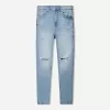 Ripped carrot fit jeans Ripped carrot fit jeans