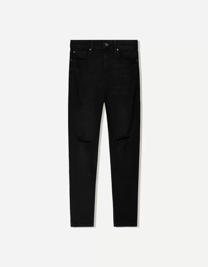 Ripped carrot fit jeans Ripped carrot fit jeans