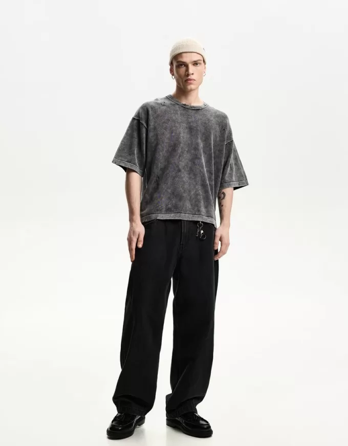 Ripped short sleeve T-shirt Ripped short sleeve T-shirt