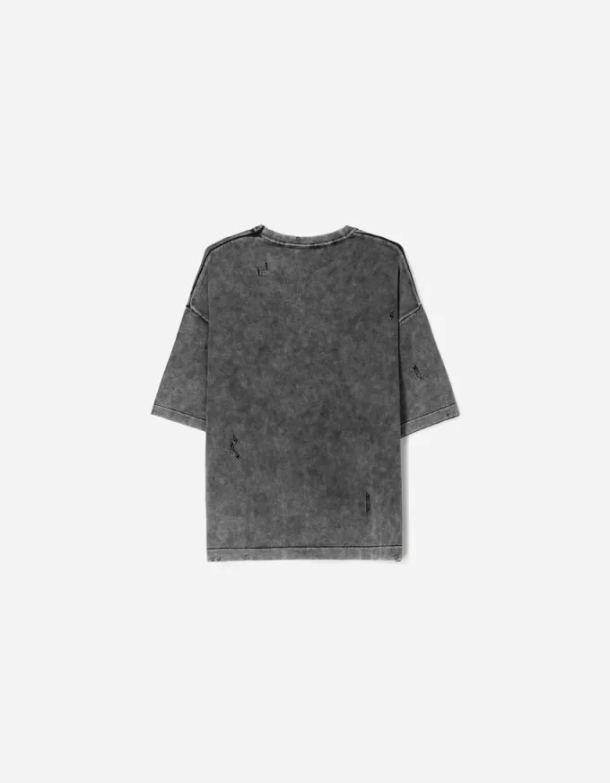 Ripped short sleeve T-shirt Ripped short sleeve T-shirt