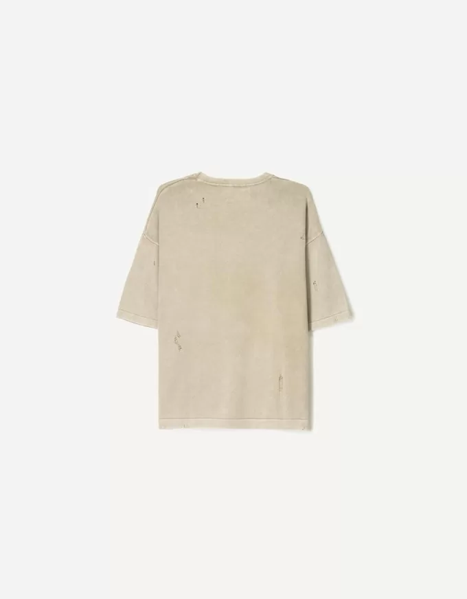 Ripped short sleeve T-shirt Ripped short sleeve T-shirt