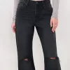 Ripped wide-leg ’90s jeans Ripped wide-leg ’90s jeans