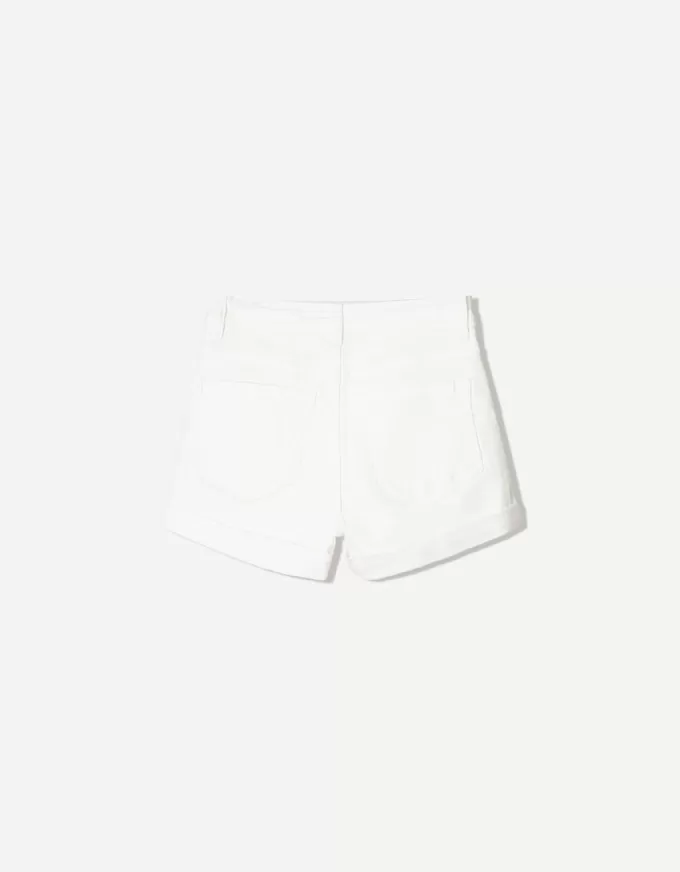 Roll-up denim shorts Roll-up denim shorts