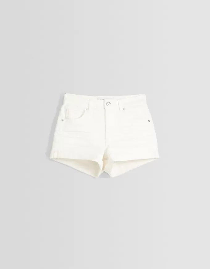 Roll-up denim shorts Roll-up denim shorts