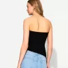 Ruched bandeau top Ruched bandeau top
