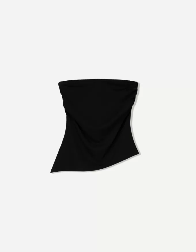 Ruched bandeau top Ruched bandeau top