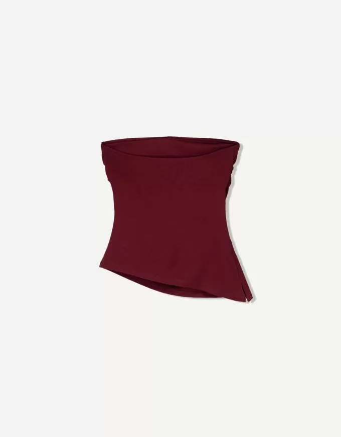 Ruched bandeau top Ruched bandeau top