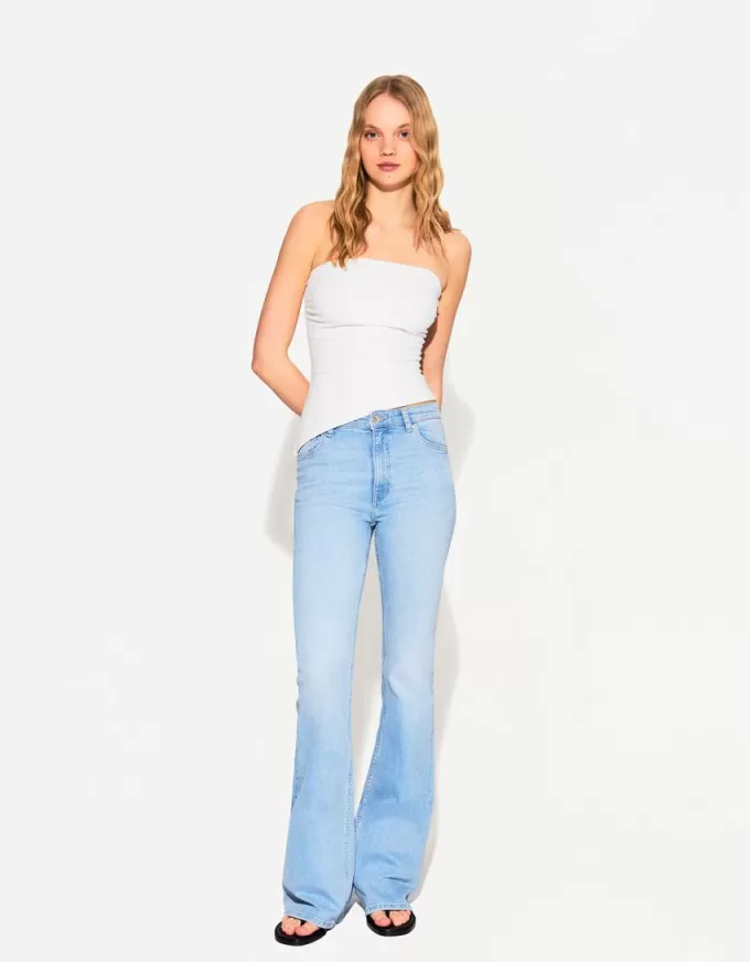 Ruched bandeau top Ruched bandeau top