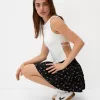Ruffled mini skirt with elastic waist Ruffled mini skirt with elastic waist