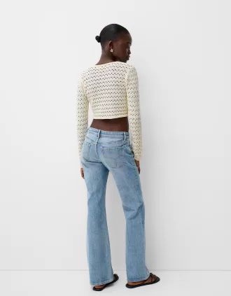 Rustic gathered sweater