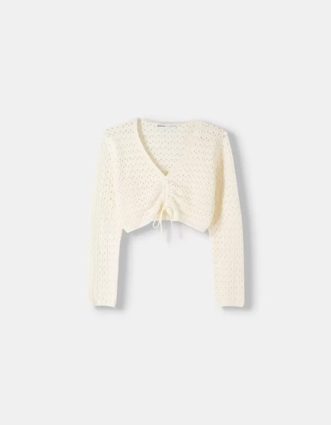 Rustic gathered sweater Rustic gathered sweater