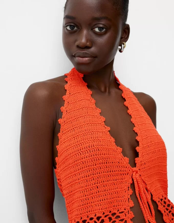 Rustic halter vest Rustic halter vest