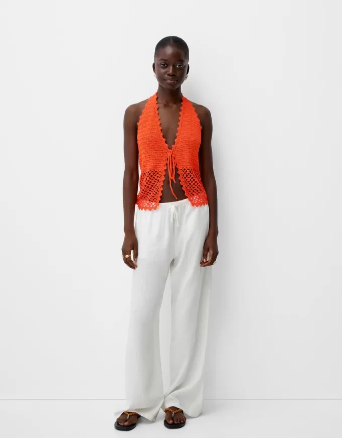 Rustic halter vest Rustic halter vest