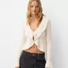 Rustic jacket with ruffles Rustic jacket with ruffles