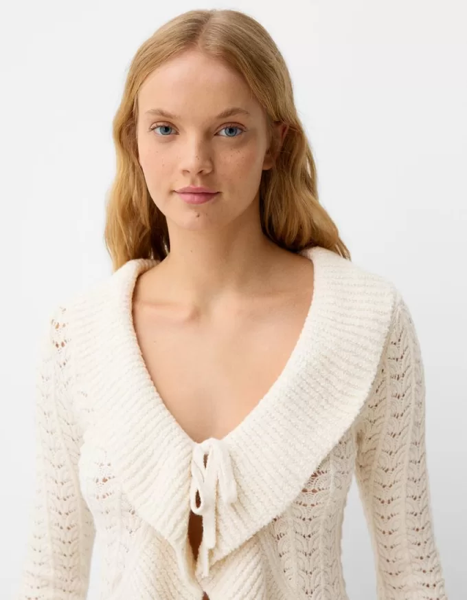 Rustic jacket with ruffles Rustic jacket with ruffles