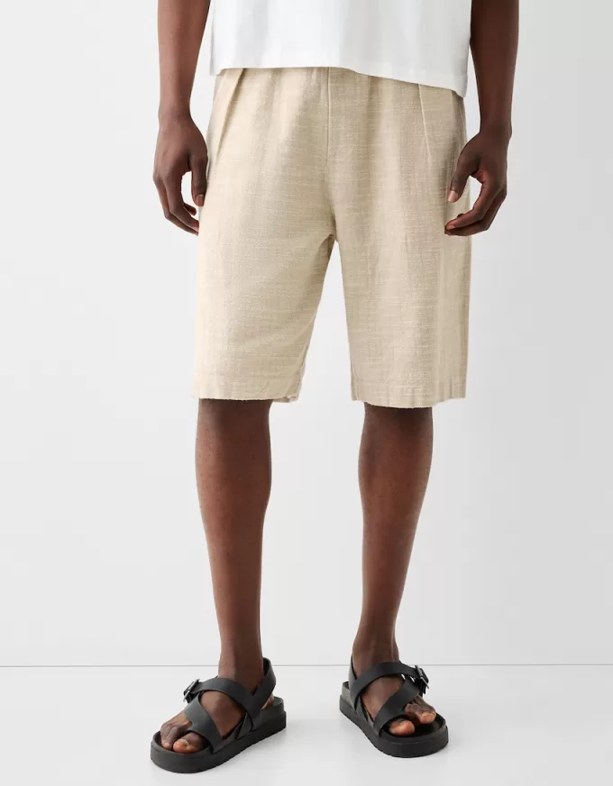 Rustic jogger Bermuda shorts Rustic jogger Bermuda shorts