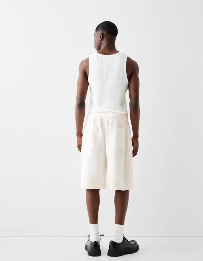 Rustic jogger Bermuda shorts Rustic jogger Bermuda shorts