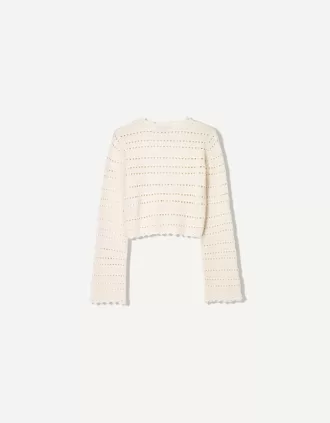 Rustic openwork jacket