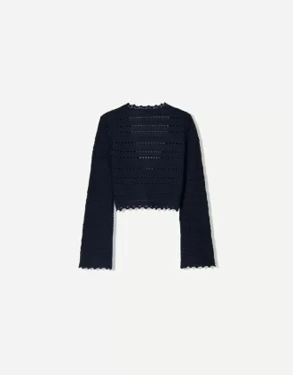 Rustic openwork jacket