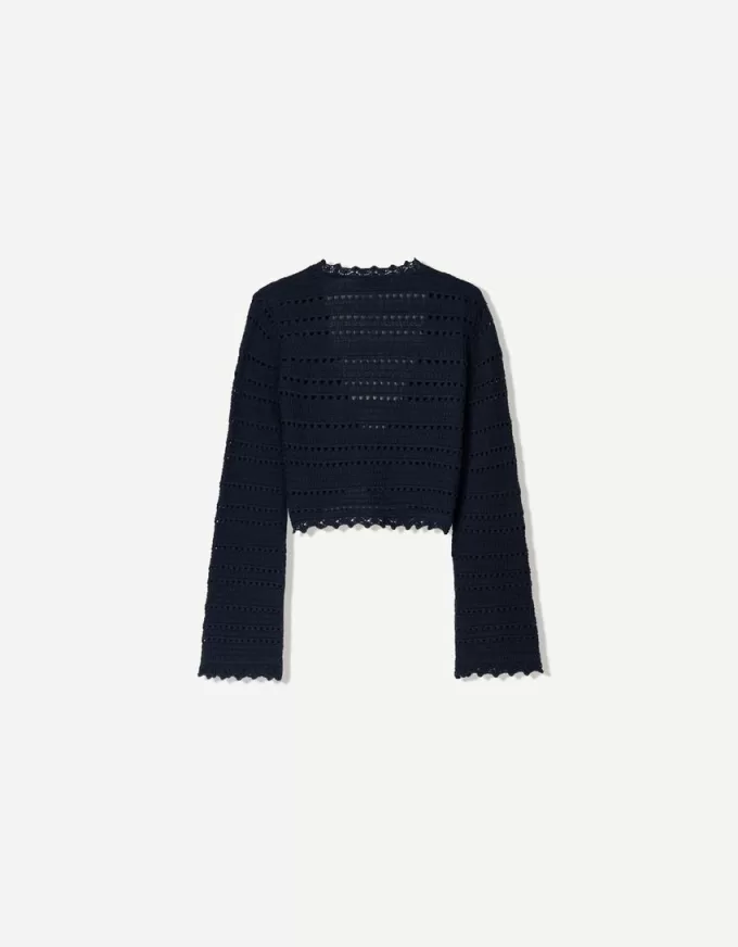 Rustic openwork jacket Rustic openwork jacket