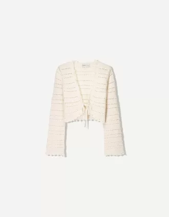 Rustic openwork jacket