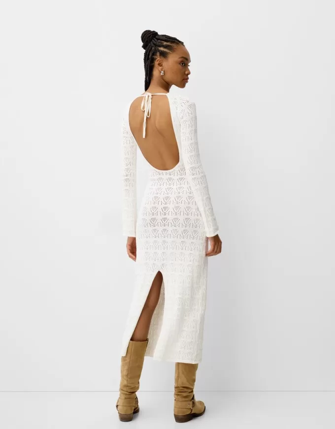 Rustic openwork maxi dress Rustic openwork maxi dress