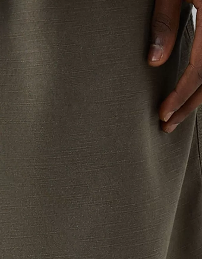 Rustic wide-leg Bermuda shorts Rustic wide-leg Bermuda shorts