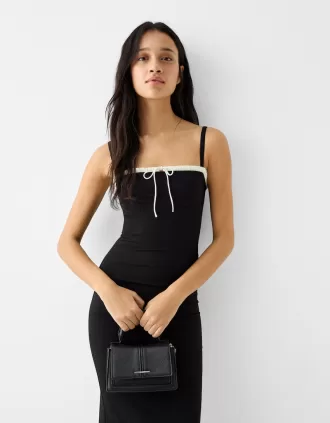 Saffiano crossbody bag