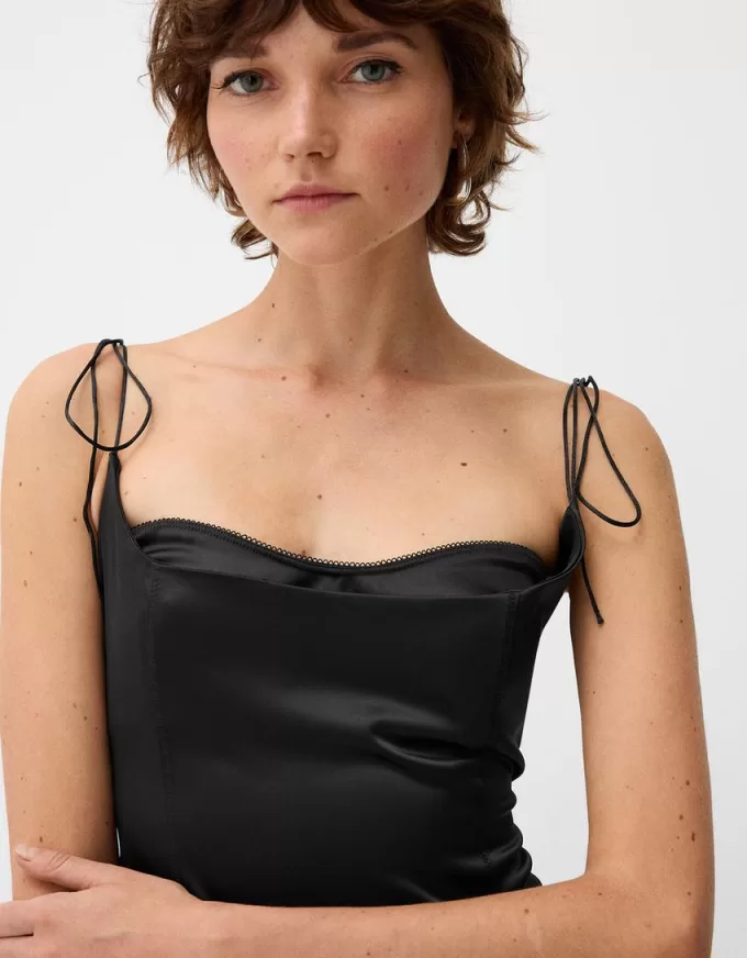 Satin mini dress Satin mini dress