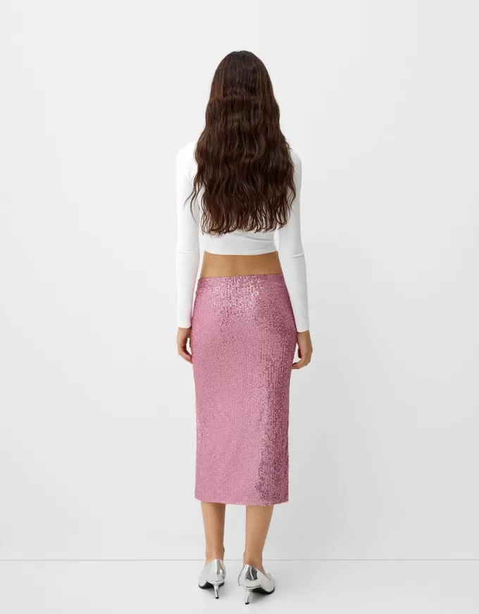 Sequined midi skirt Sequined midi skirt