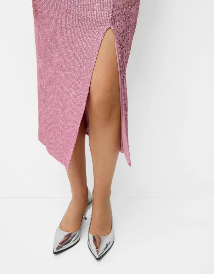 Sequined midi skirt Sequined midi skirt