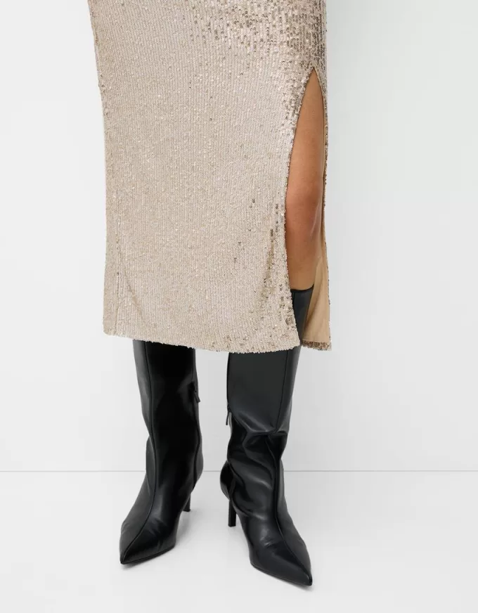 Sequined midi skirt Sequined midi skirt