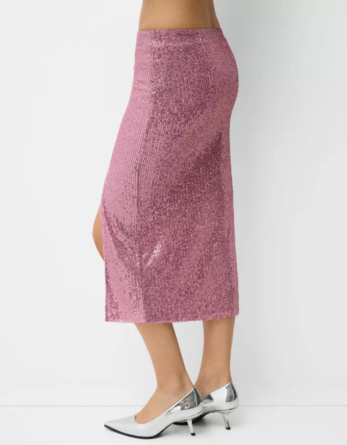 Sequined midi skirt Sequined midi skirt