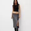 Sequined midi skirt Sequined midi skirt