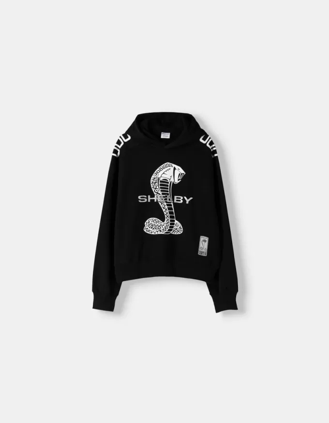 Shelby GT 500KR boxy fit hooded sweatshirt Shelby GT 500KR boxy fit hooded sweatshirt