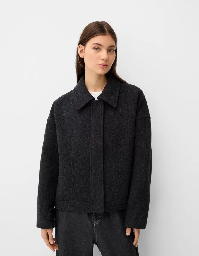 Short Manteco wool coat Short Manteco wool coat