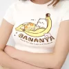 Short sleeve Bananya T-shirt Short sleeve Bananya T-shirt