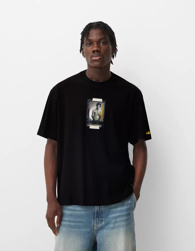 Short sleeve Jean-Michel Basquiat T-shirt Short sleeve Jean-Michel Basquiat T-shirt