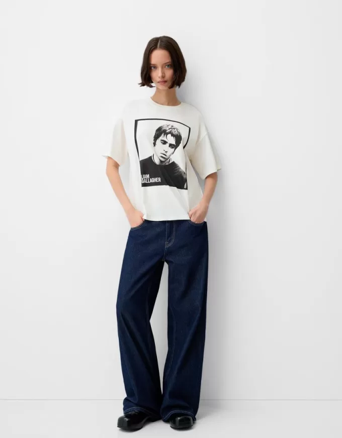 Short sleeve Liam Gallagher T-shirt Short sleeve Liam Gallagher T-shirt