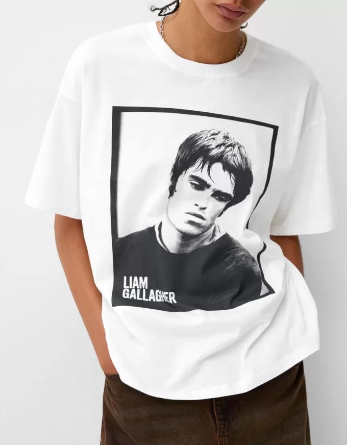 Short sleeve Liam Gallagher T-shirt Short sleeve Liam Gallagher T-shirt