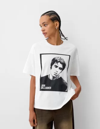 Short sleeve Liam Gallagher T shirt 6 330x423 - Short sleeve Liam Gallagher T-shirt