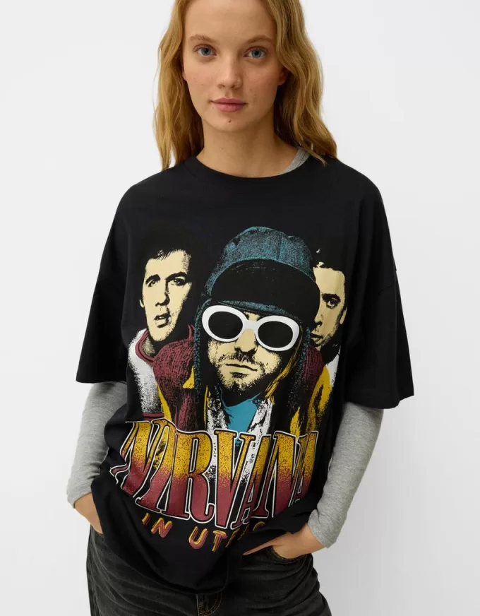 Short sleeve Nirvana T-shirt Short sleeve Nirvana T-shirt